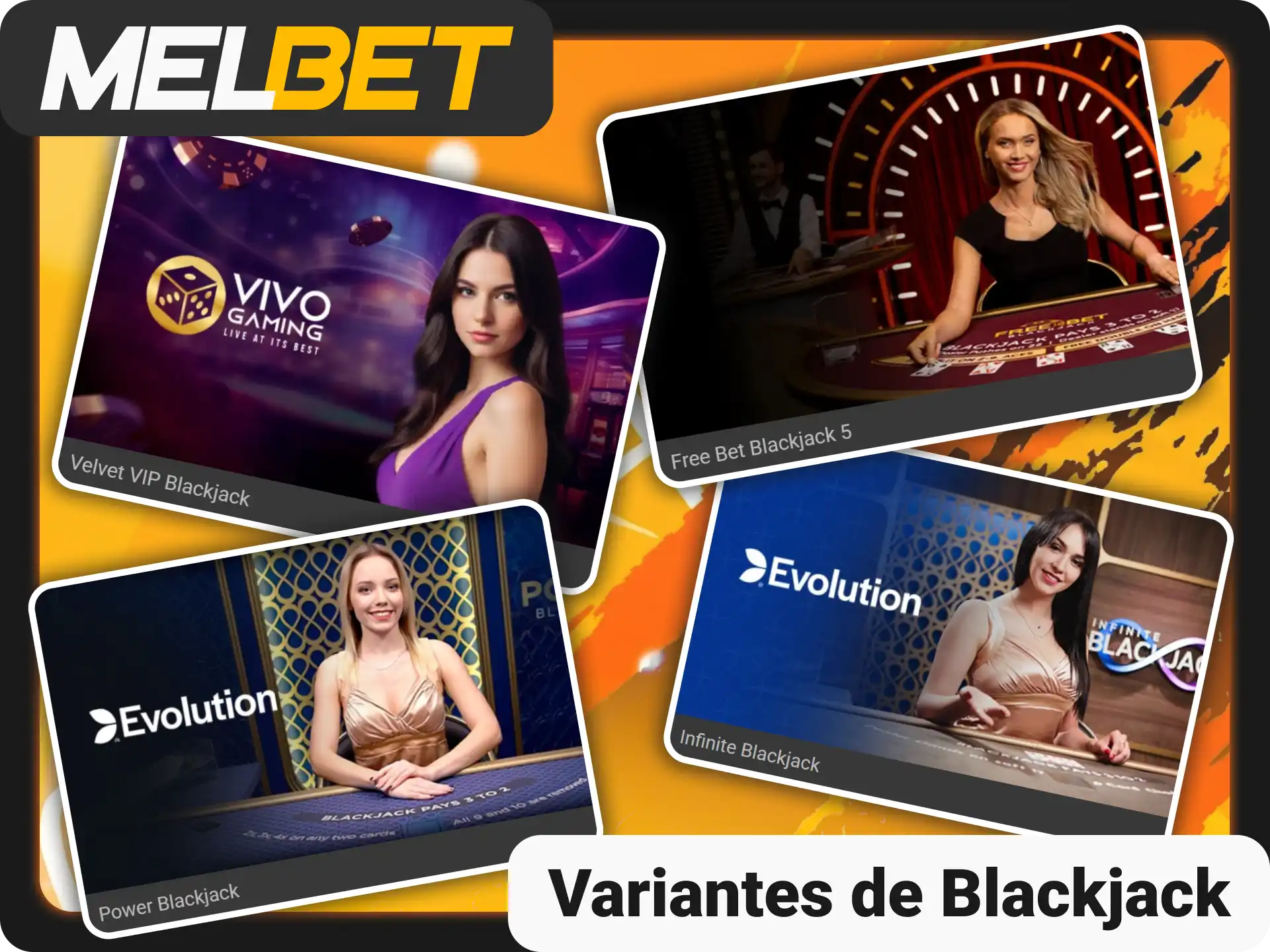 Explora las mejores variantes de blackjack dentro de Melbet oficial.