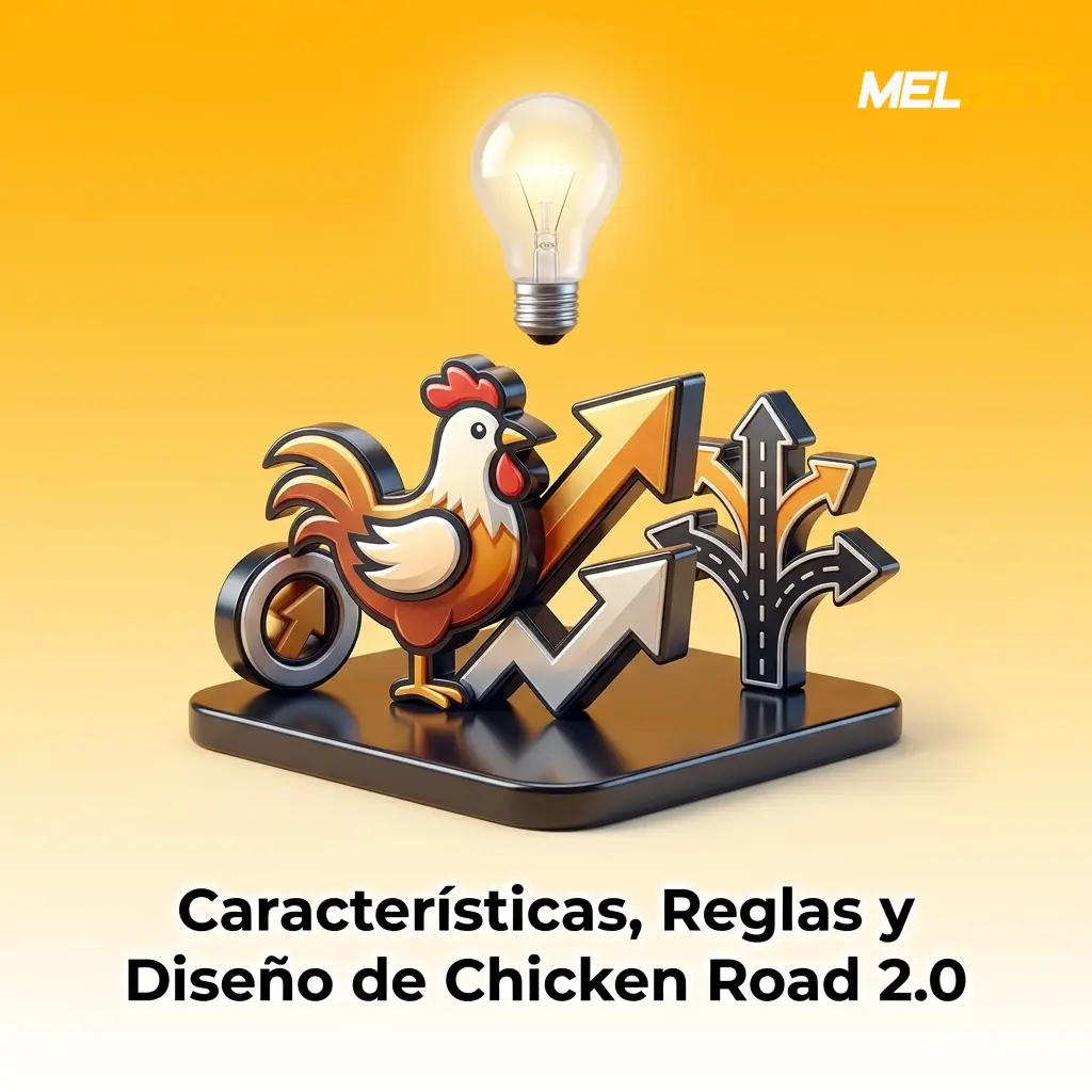 Chicken Road 2.0 en Melbet Argentina: juego de obstáculos con multiplicadores, RTP 98% y diseño cartoon
