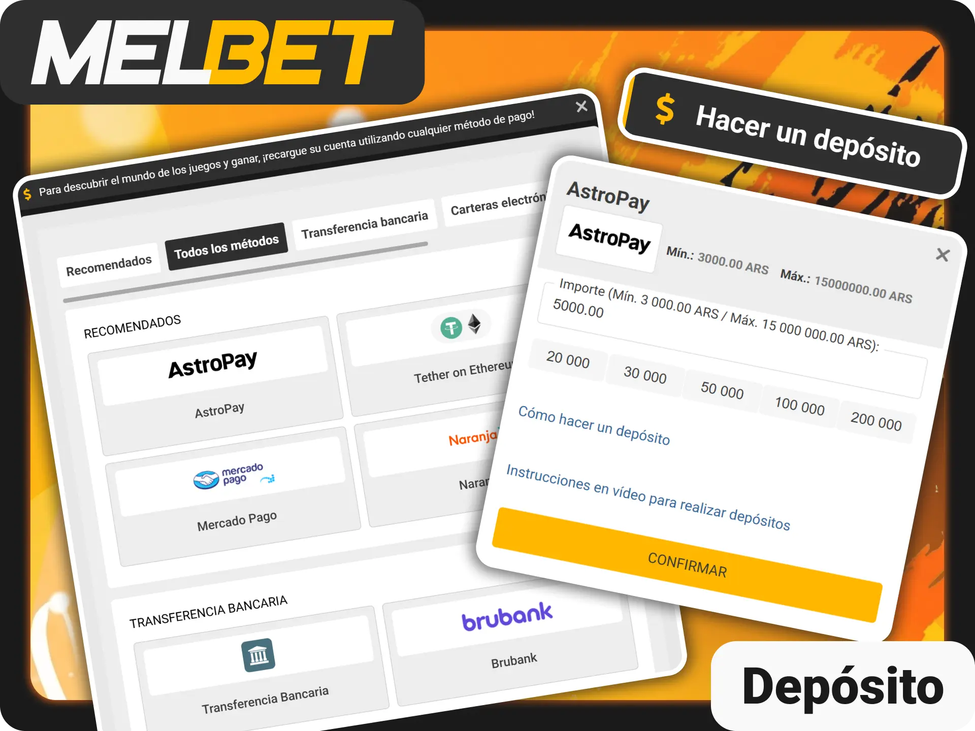 Recarga fondos en tu cuenta mediante Melbet oficial Argentina fácilmente.